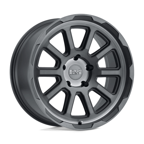 Black Rhino Hard Alloys CHASE 17X8 BRUSHED GUNMETAL