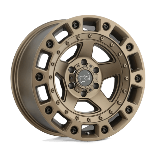Black Rhino Hard Alloys CINCO 20X9.5 BRONZE W/ BLACK BOLTS