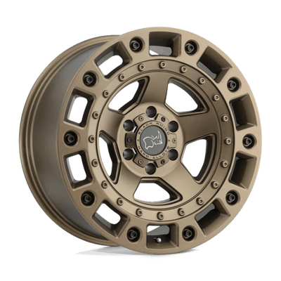 Black Rhino Hard Alloys CINCO 20X9.5 BRONZE W/ BLACK BOLTS