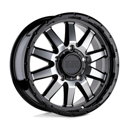 Black Rhino Hard Alloys EXCURSION 17X7.5 GLOSS BLACK W/ MIRROR FACE