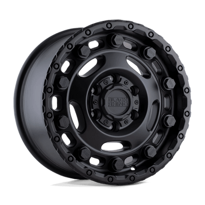 Black Rhino Hard Alloys GLACIER 17X8 MATTE BLACK