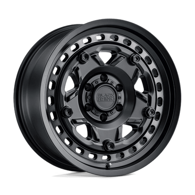 Black Rhino Hard Alloys GRANGE 18X9 MATTE BLACK W/ MACHINED TINT RING