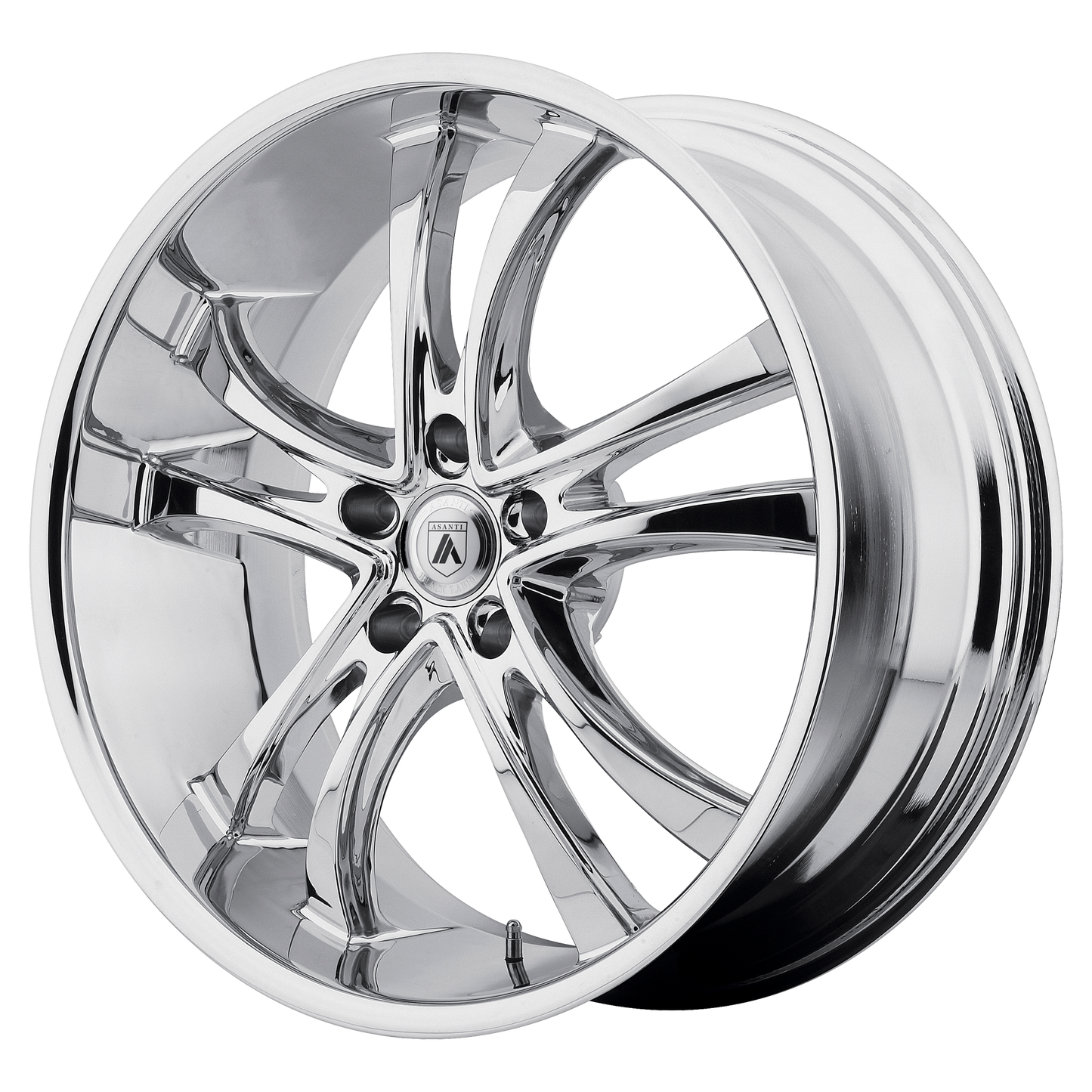 Asanti Black ABL-6 22X10 CHROME