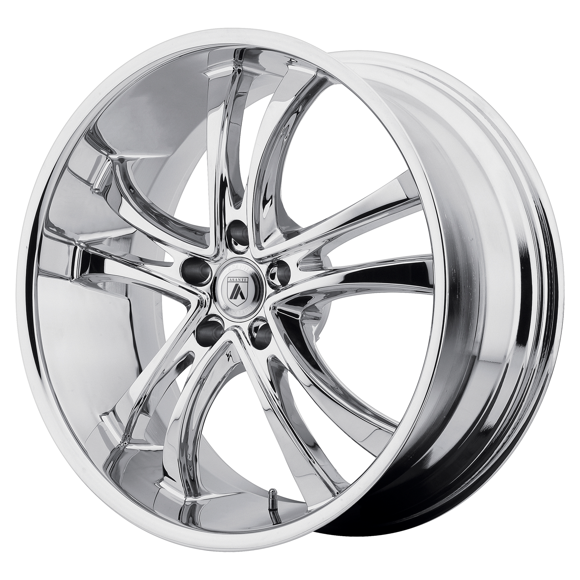 Asanti Black ABL-6 22X10 CHROME