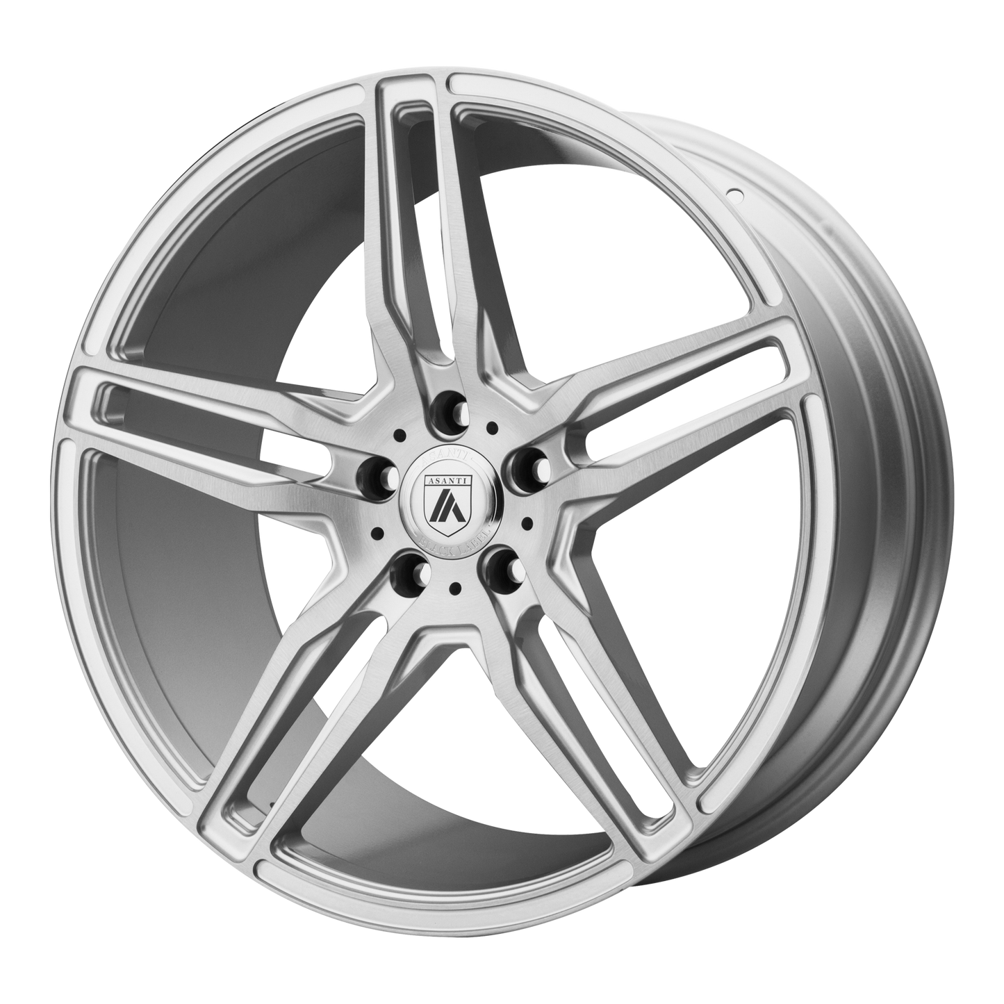 Asanti Black ABL-12 ORION 22X10.5 BRUSHED SILVER