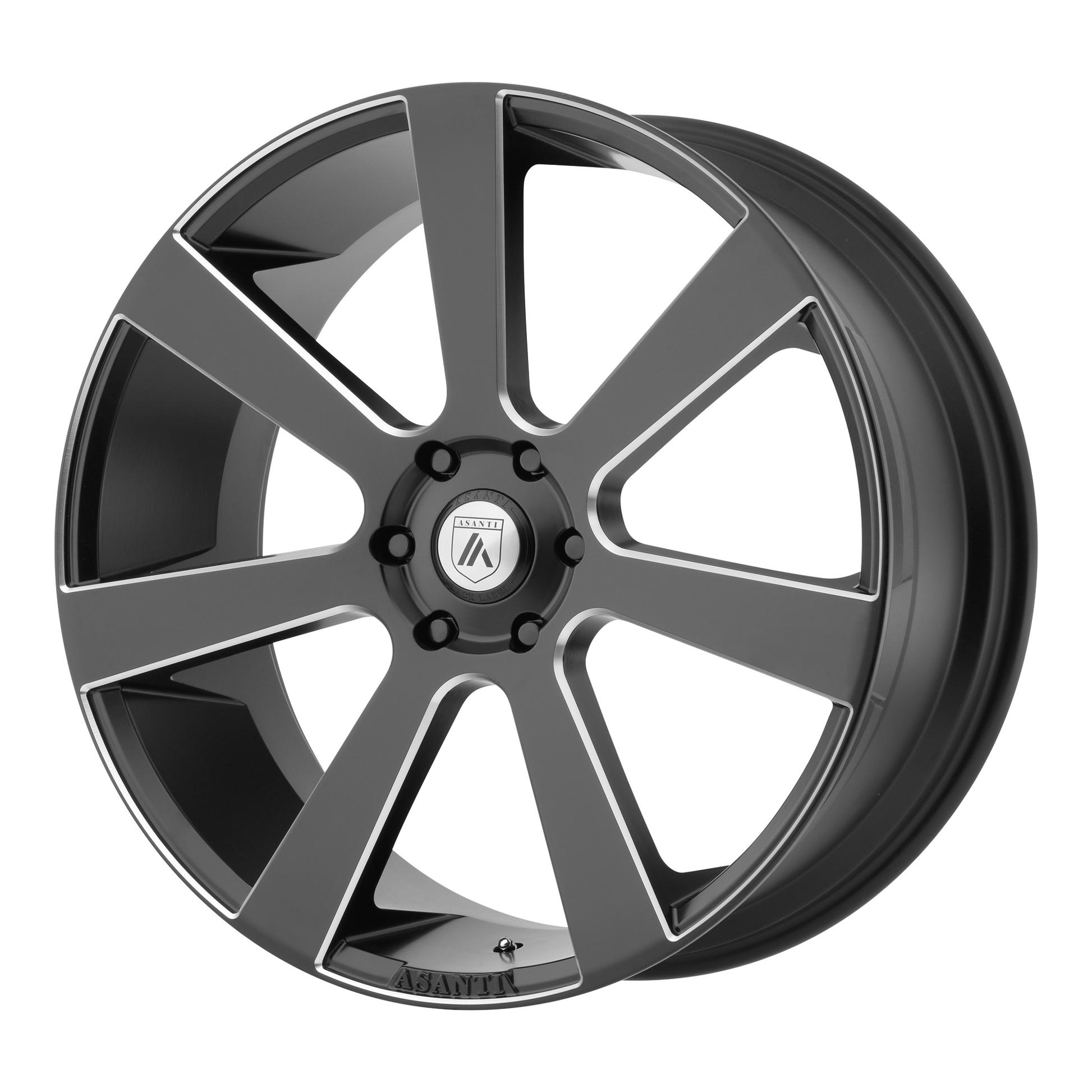 Asanti Black ABL-15 APOLLO 24X9 SATIN BLACK MILLED