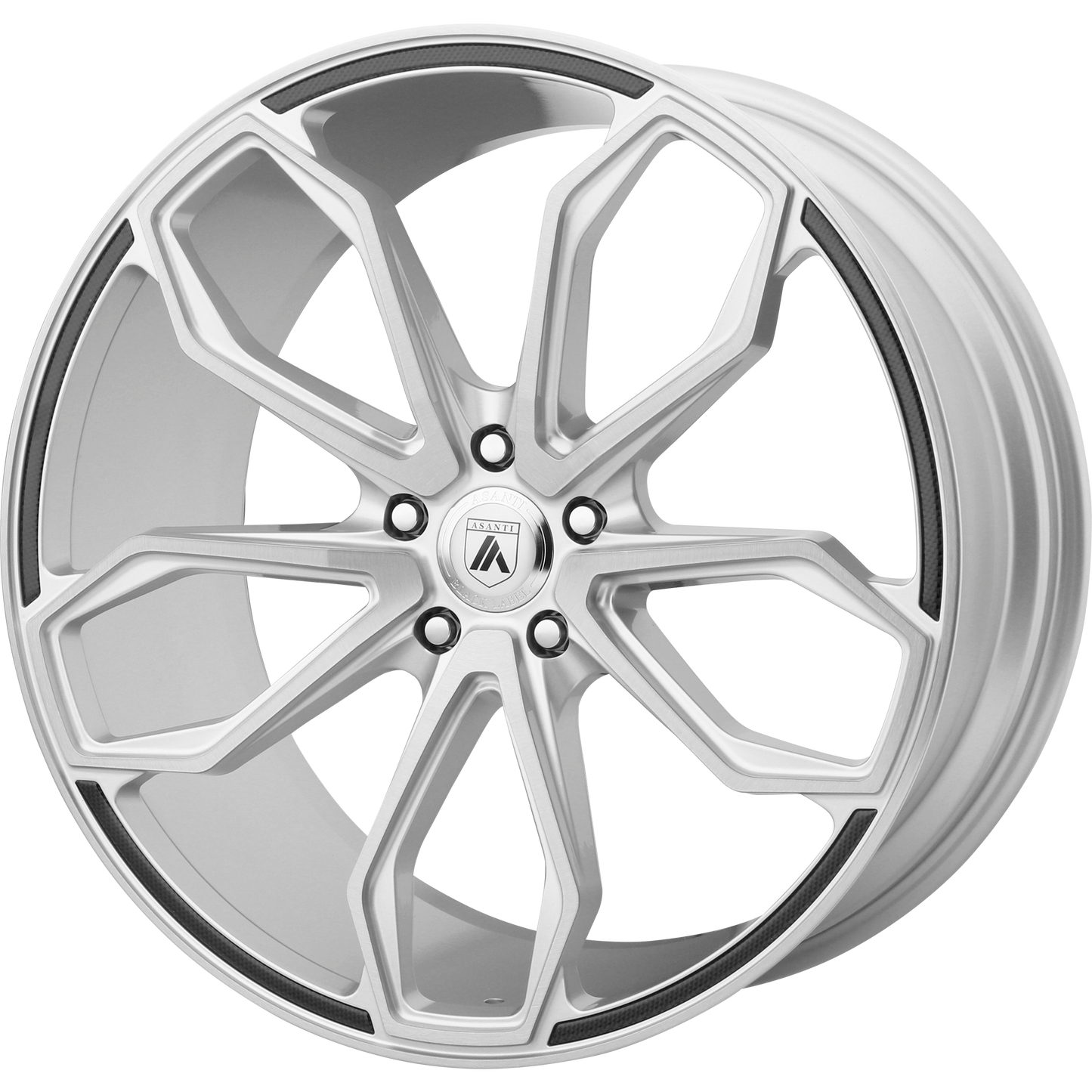 Asanti Black ABL-19 ATHENA 22X10.5 BRUSHED SILVER