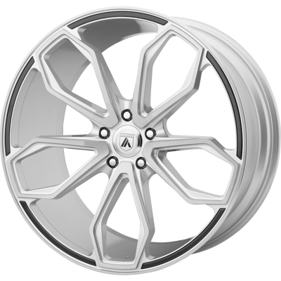 Asanti Black ABL-19 ATHENA 22X10.5 BRUSHED SILVER