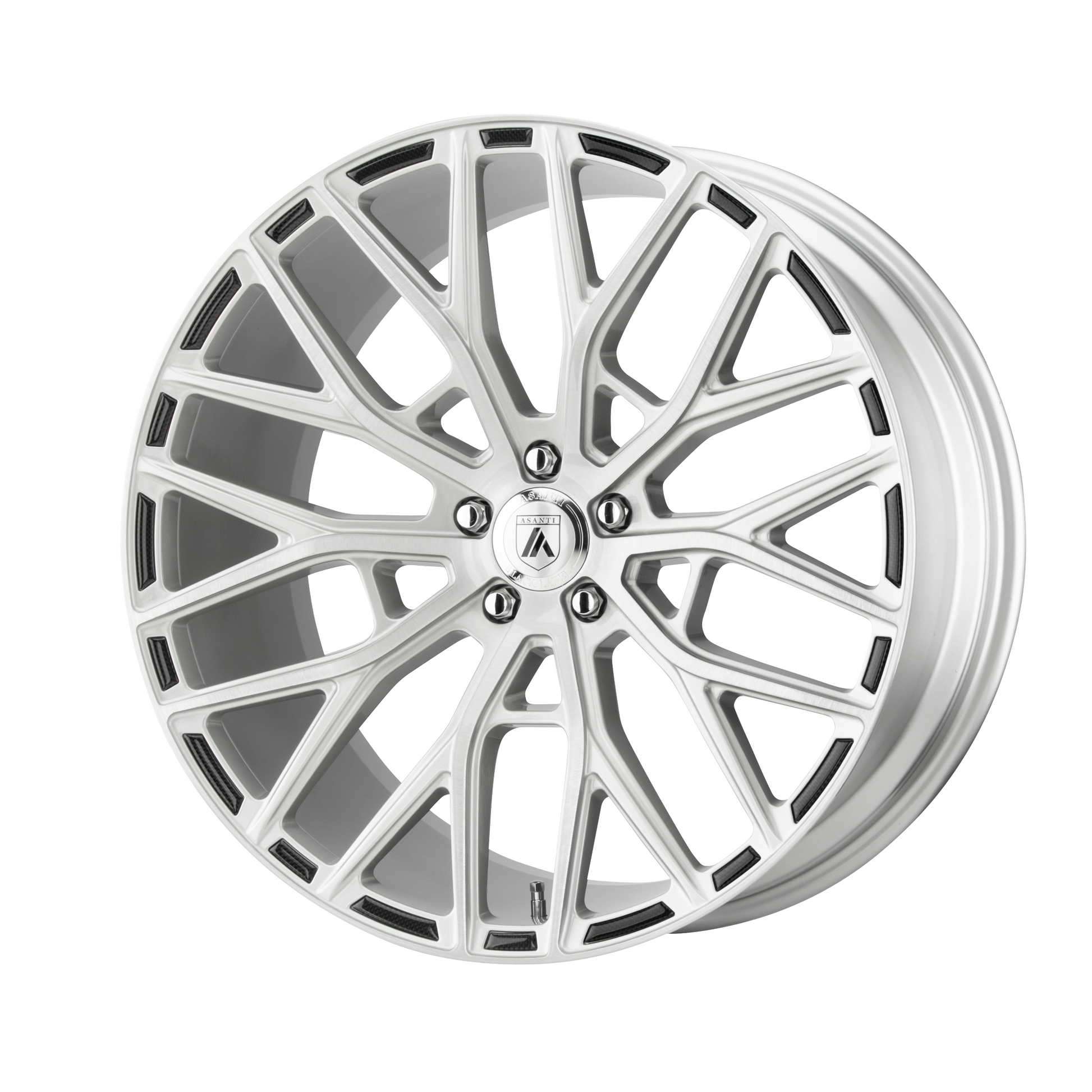 Asanti Black ABL-21 LEO 22X10.5 BRUSHED SILVER