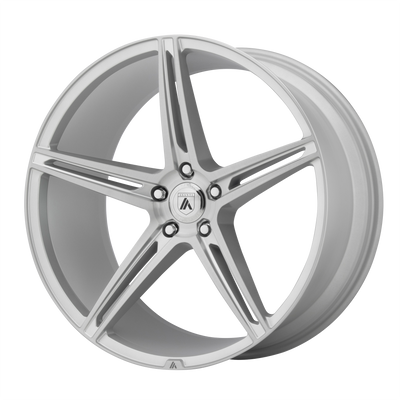 Asanti Black ABL-22 ALPHA 5 20X10.5 BRUSHED SILVER