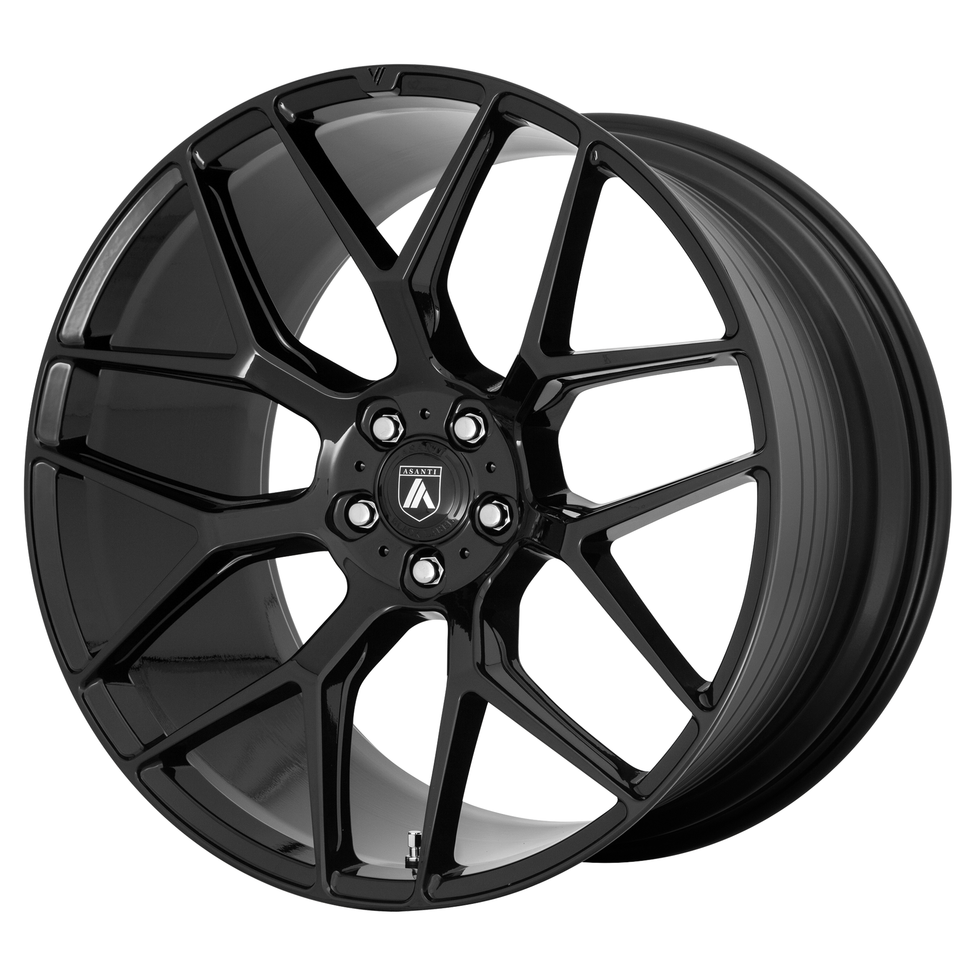 Asanti Black ABL-27 DYNASTY 22X10.5 GLOSS BLACK
