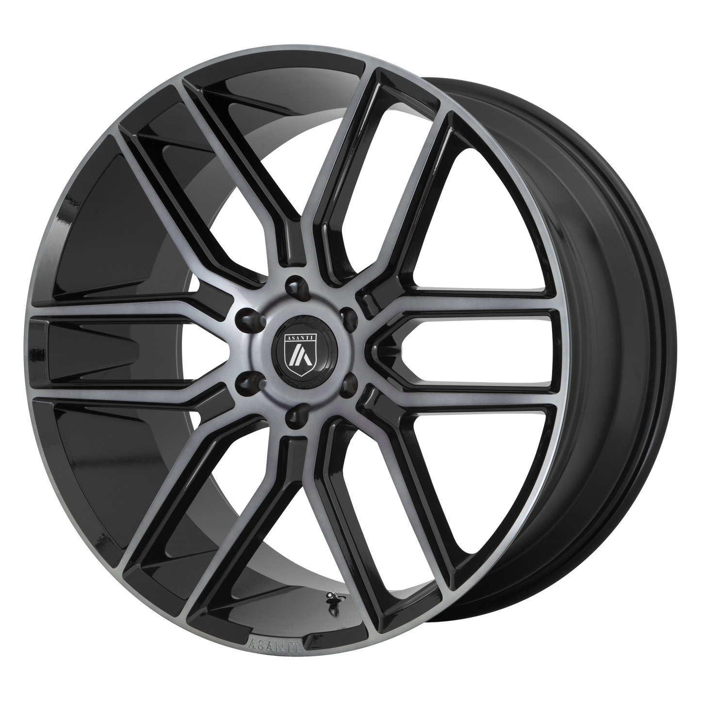 Asanti Black ABL-28 BARON 20X9 GLOSS BLACK W/ GRAY TINT