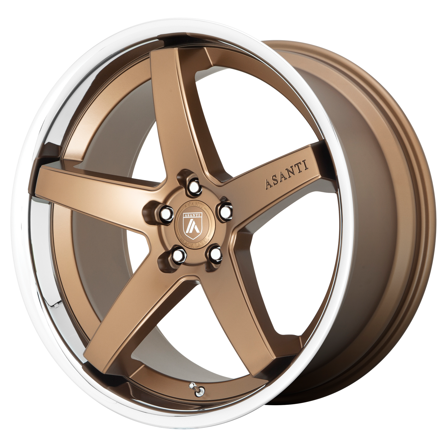 Asanti Black ABL31 REGAL 20X9 SATIN BRONZE W/ CHROME LIP