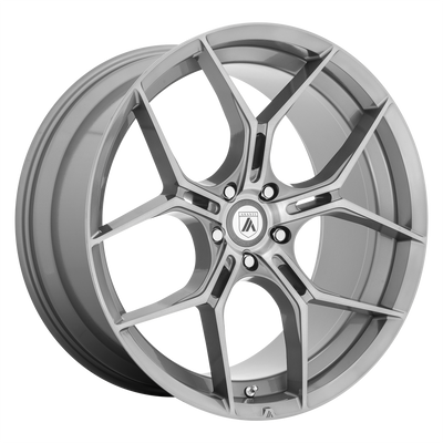 Asanti Black ABL-37 MONARCH 20X9 TITANIUM BRUSHED