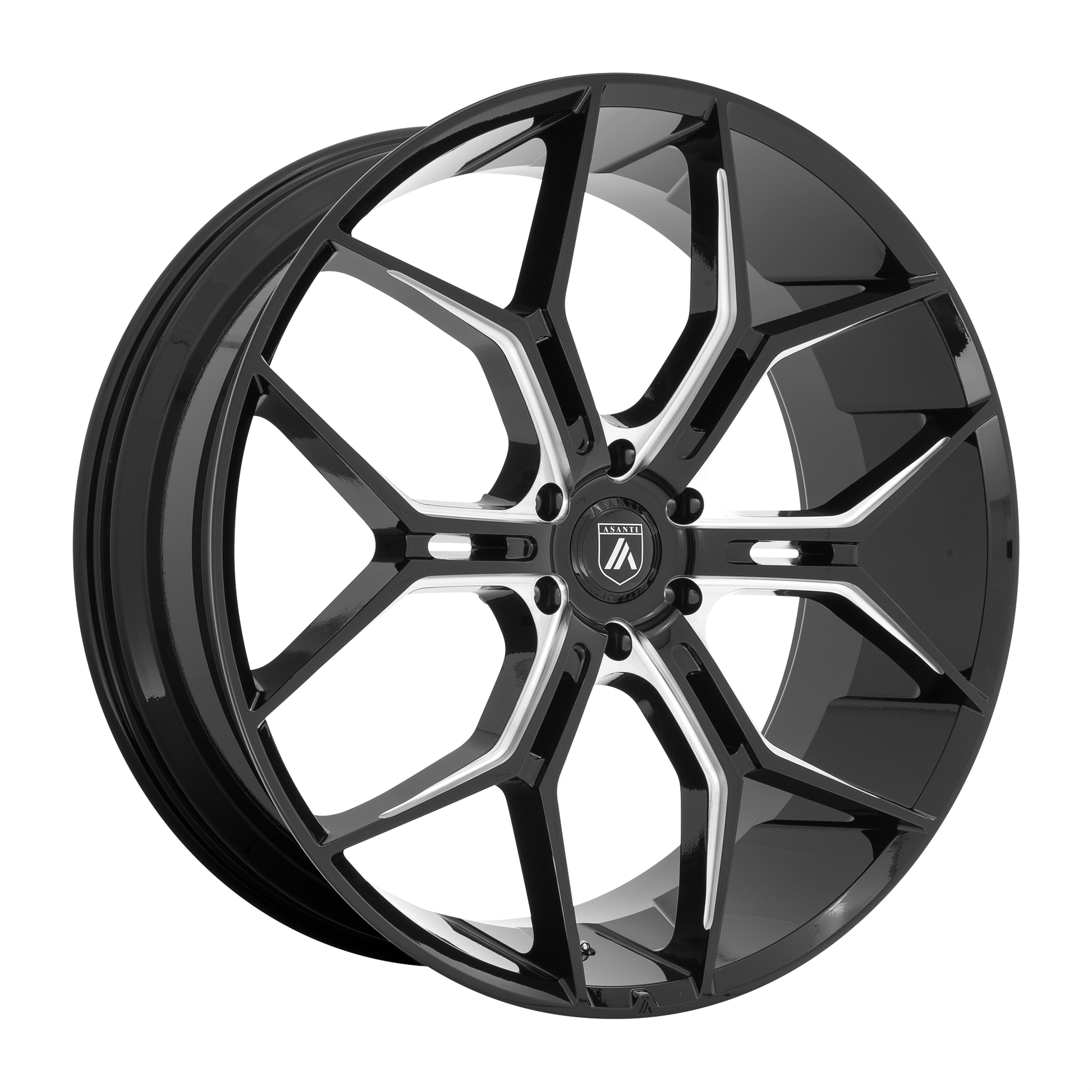 Asanti Black ABL-38 MONARCH TRUCK 26X10 GLOSS BLACK MILLED