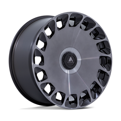 Asanti Black AB045 ARISTOCRAT 22X9 GLOSS BLACK MACHINED FC W/ DDT