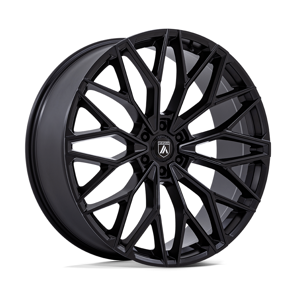 Asanti Black AB050 MOGUL 6 24X10 MATTE BLACK