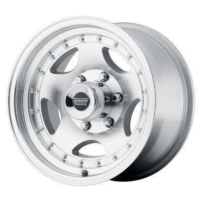 American Racing AR23 15X7 MACHINED W/ CLEAR COAT