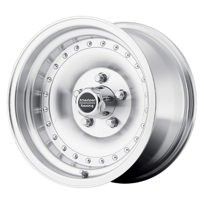 American Racing AR61 OUTLAW I 15X10 MACHINED W/ CLEAR COAT