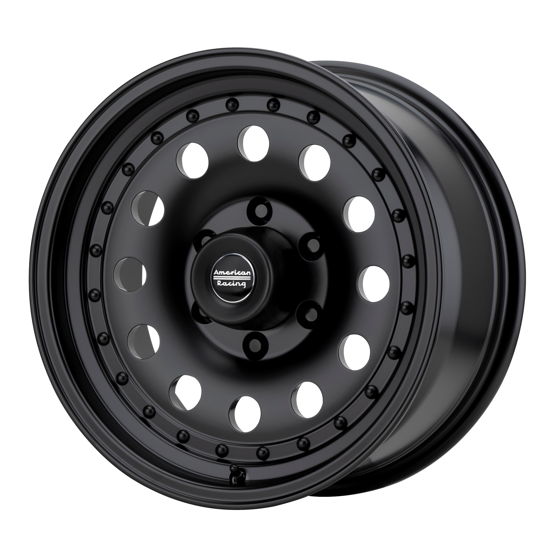 American Racing AR62 OUTLAW II 15X7 SATIN BLACK
