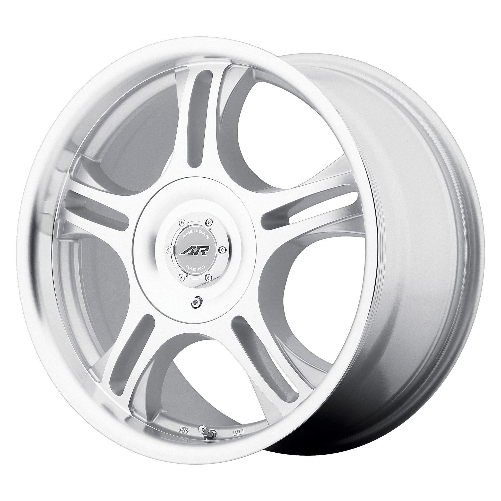 American Racing AR95 ESTRELLA 14X6 MACHINED W/ CLEAR COAT