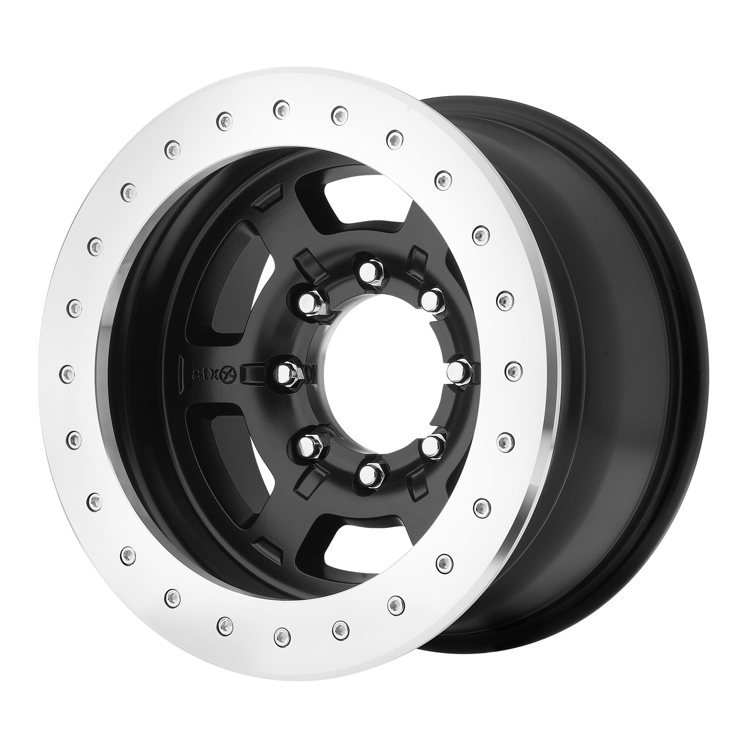 ATX Series AX757 CHAMBER PRO II BEADLOCK 17X9 TEXTURED BLACK