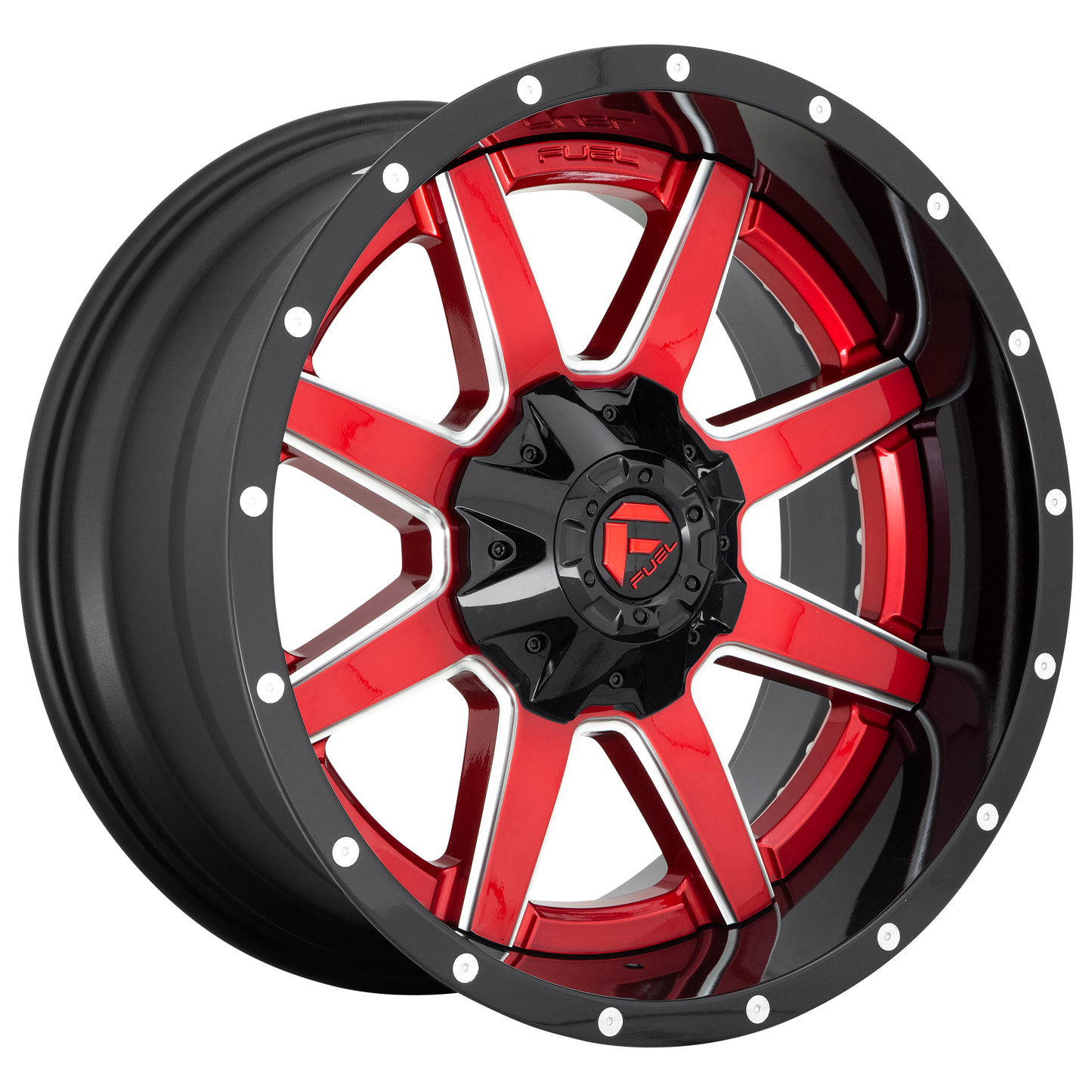 Fuel 1PC D250 MAVERICK 20X10 GLOSS RED