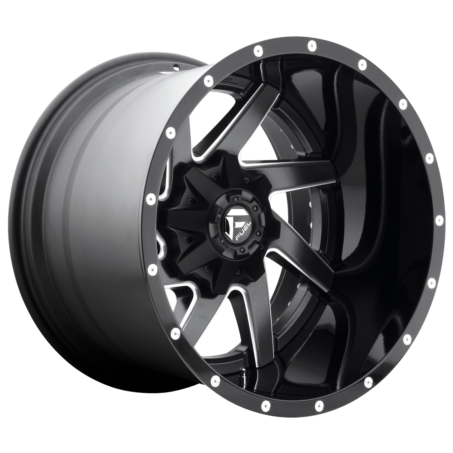 Fuel 1PC D265 RENEGADE 24X12 MATTE BLACK MILLED