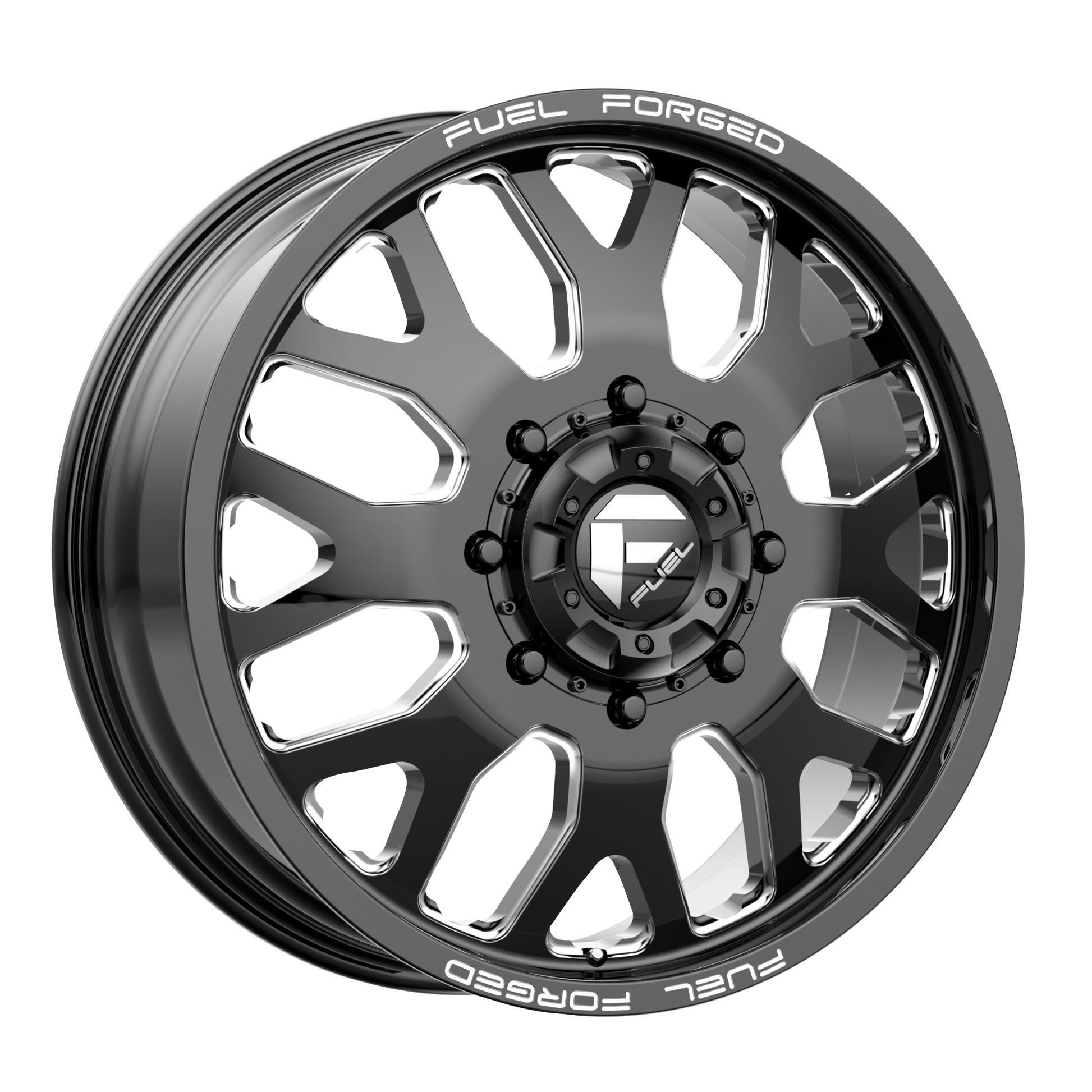 Fuel Mono FF19 22X8.25 GLOSS BLACK MILLED