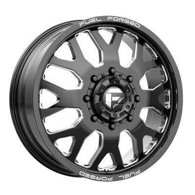 Fuel Mono FF19 24X8.25 GLOSS BLACK MILLED