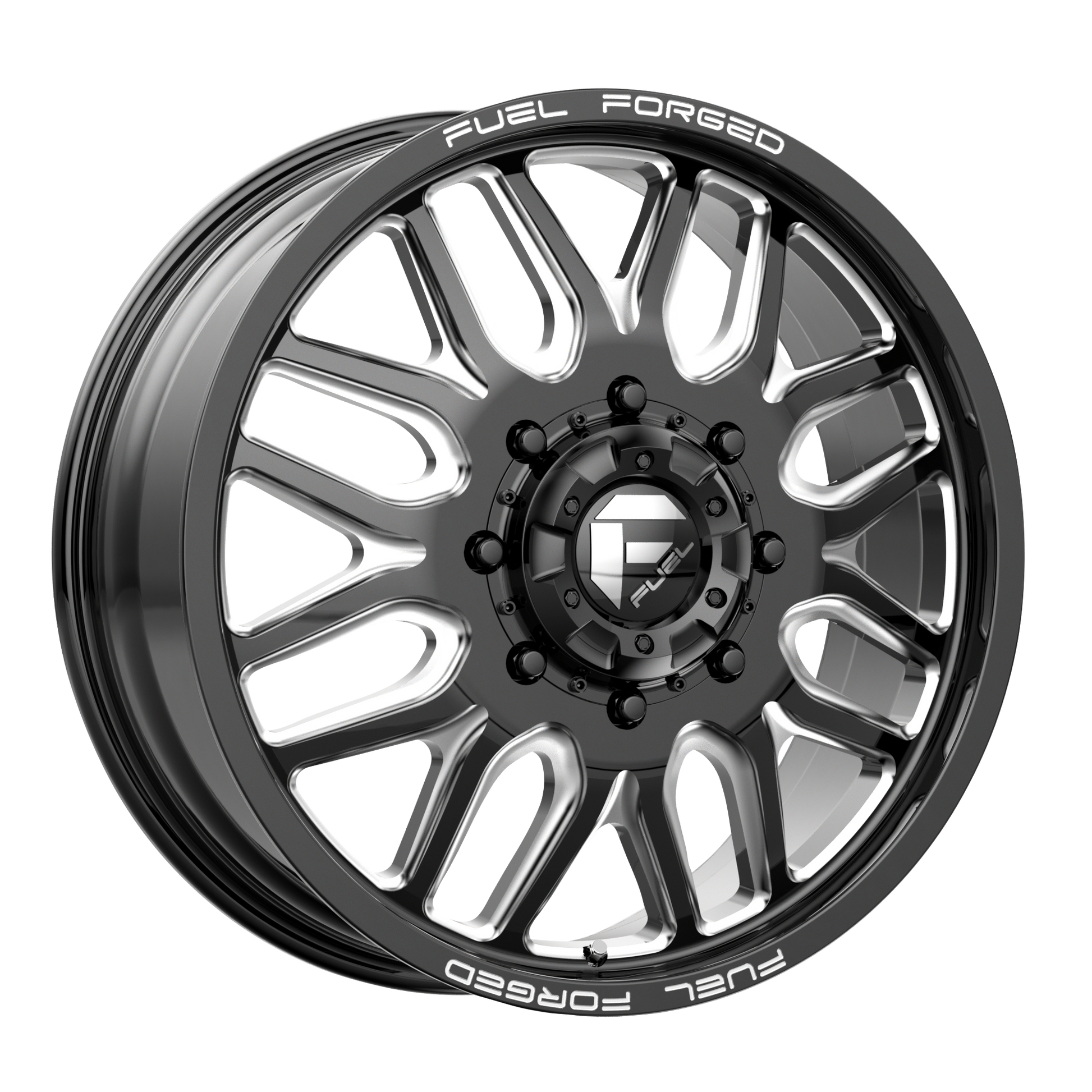 Fuel Mono DB66 FFC66 20X8.25 MATTE BLACK MILLED