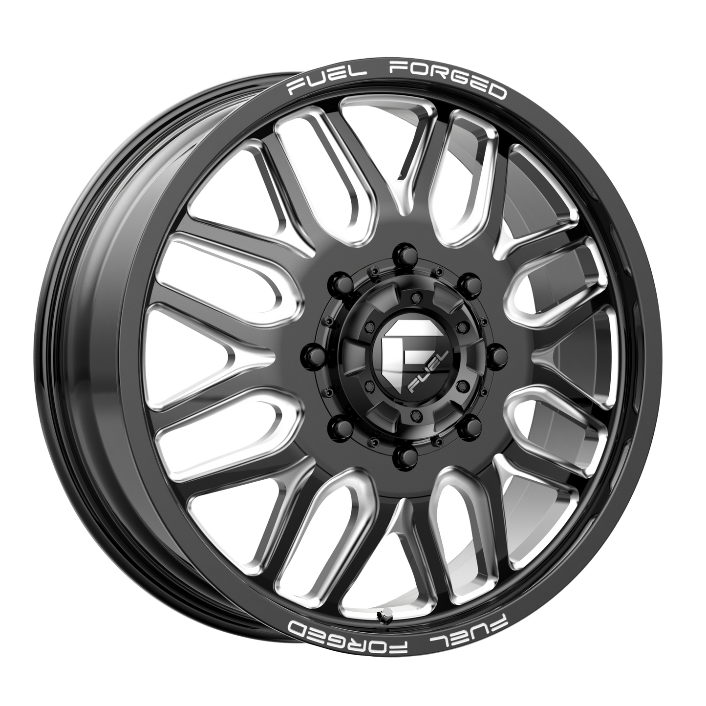 Fuel Mono FF66 22X8.25 MATTE BLACK MILLED
