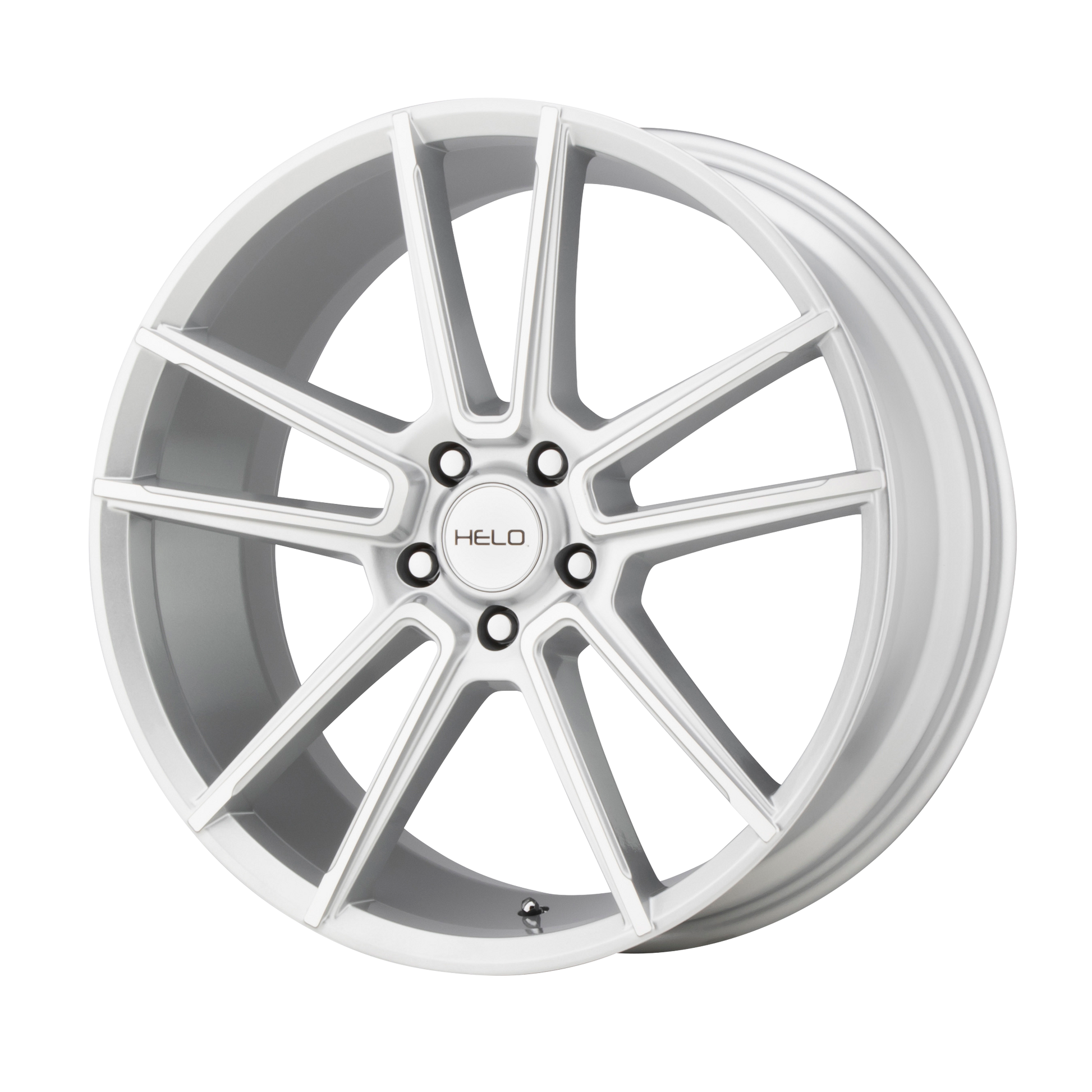 Helo HE911 18X8 SILVER MACHINED