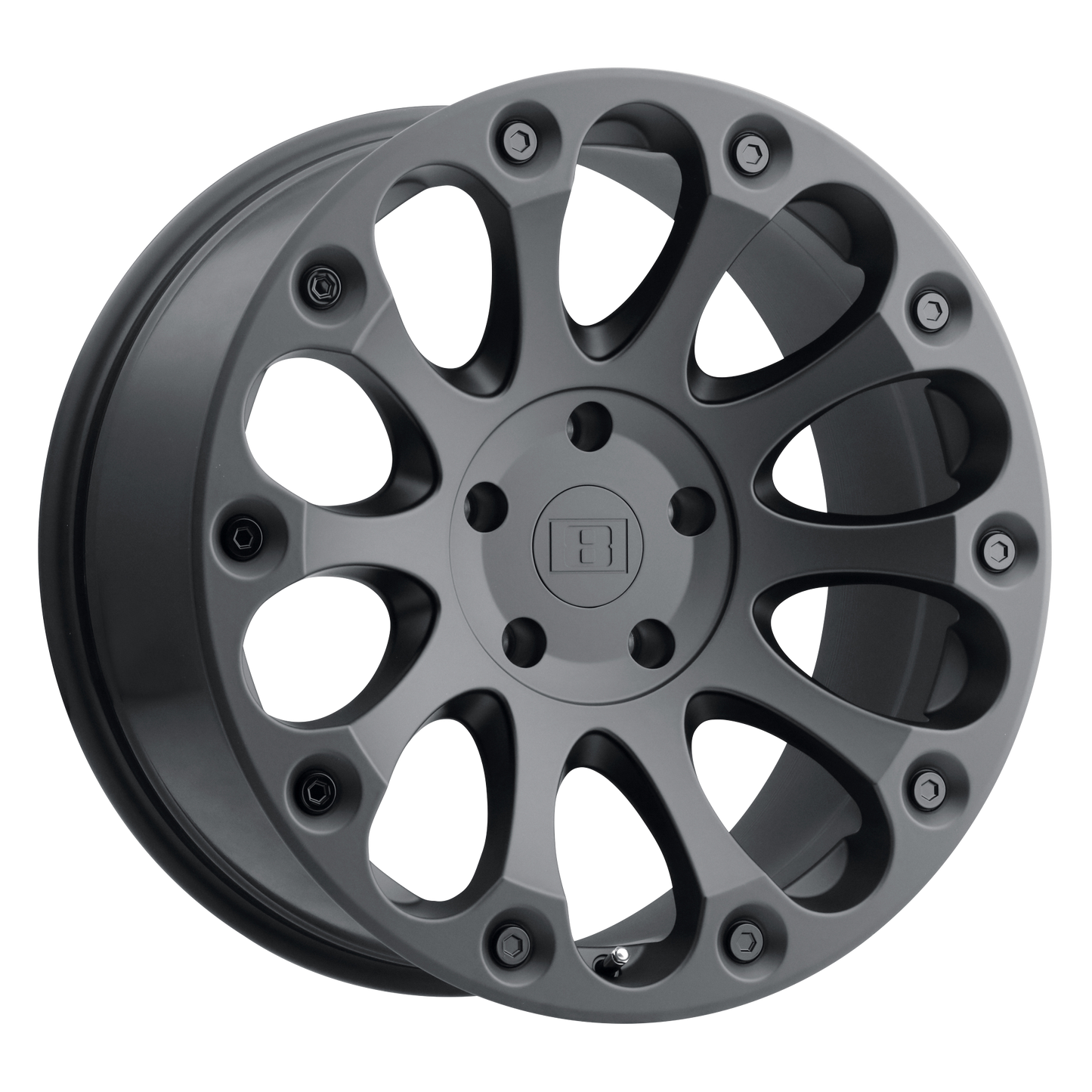 Level 8 IMPACT 20X9 MATTE BLACK
