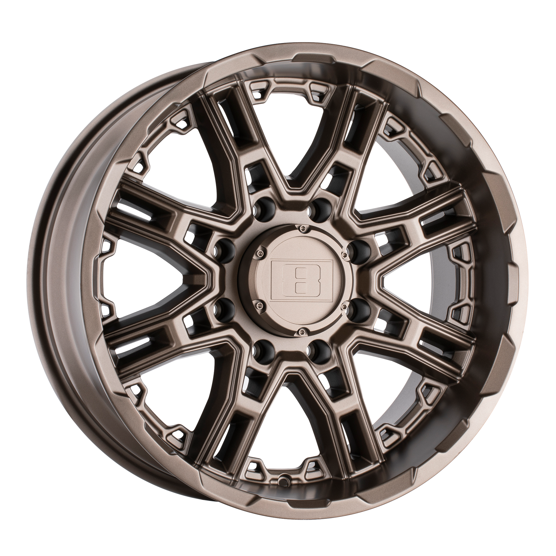 Level 8 SLINGSHOT 17X8.5 MATTE BRONZE