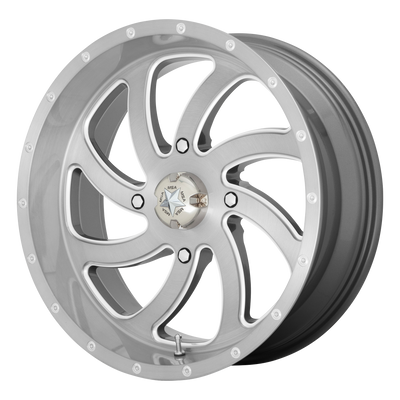 MSA Offroad Wheels M36 SWITCH 22X7 BRUSHED TITANIUM