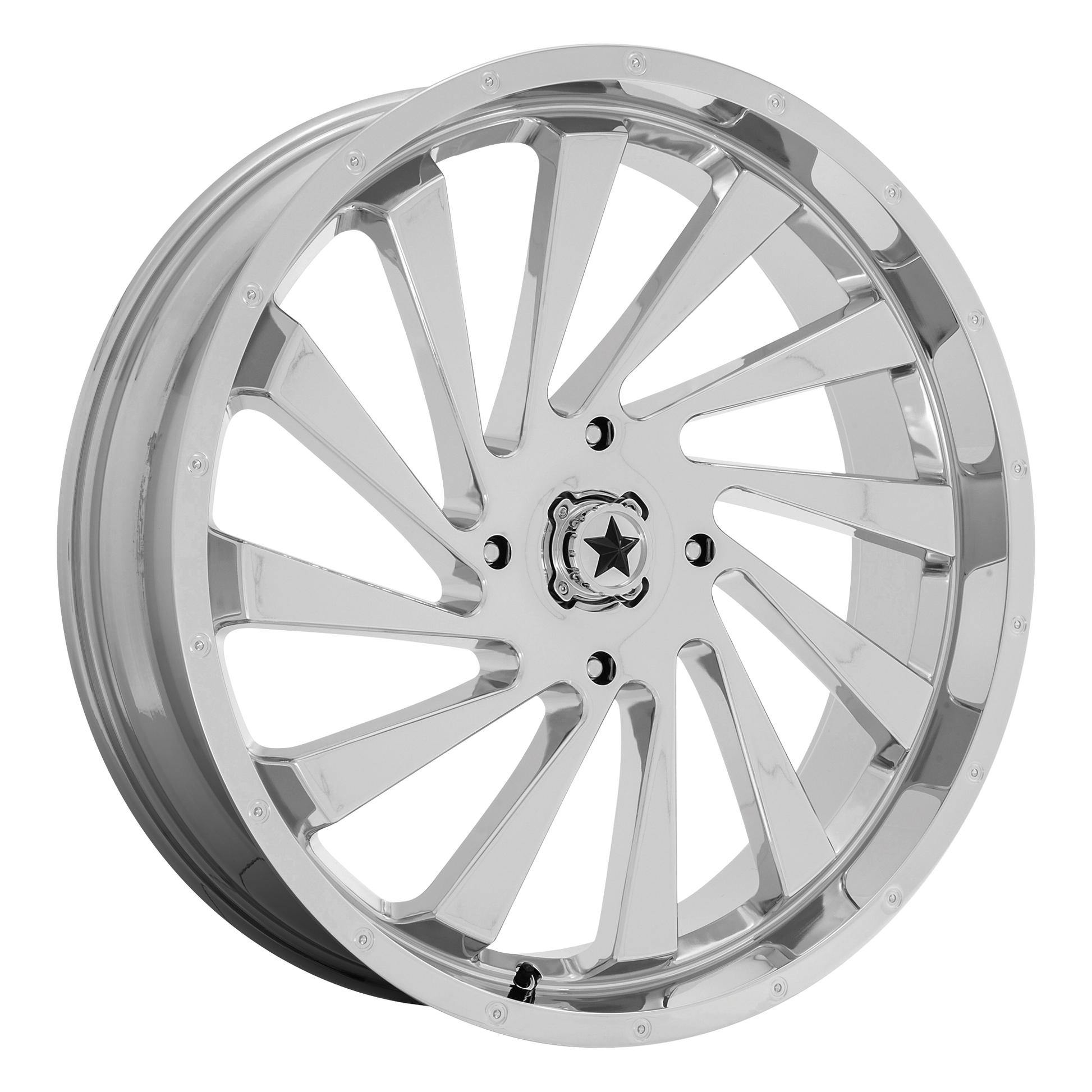 MSA Offroad Wheels M46 BLADE 24X7 CHROME