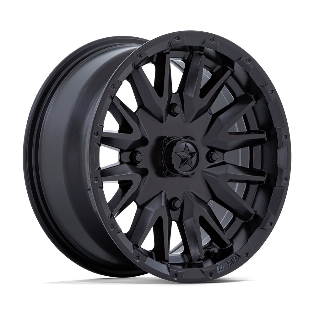 MSA Offroad Wheels M49 CREED 16X7 MATTE BLACK