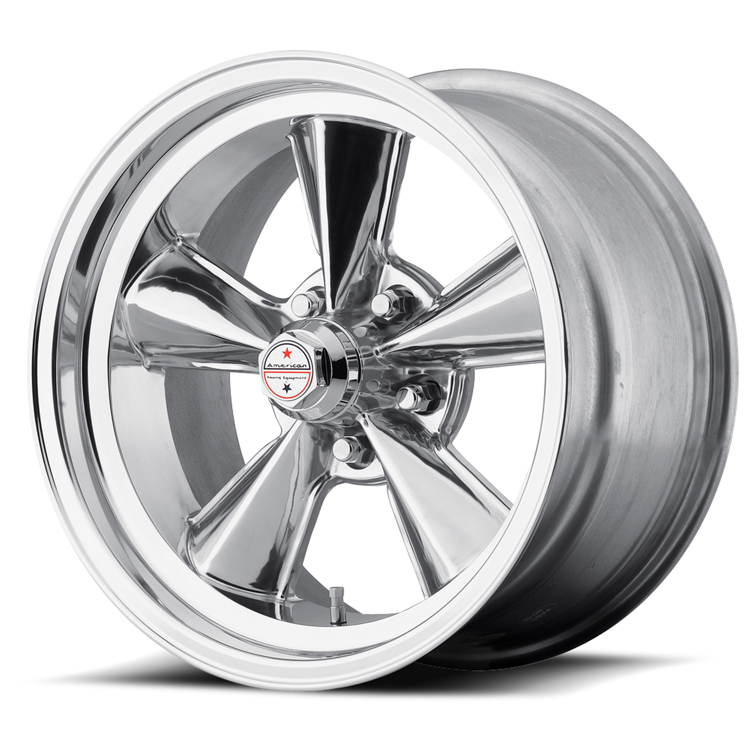 American Racing Vintage VNT71R 15X7 POLISHED