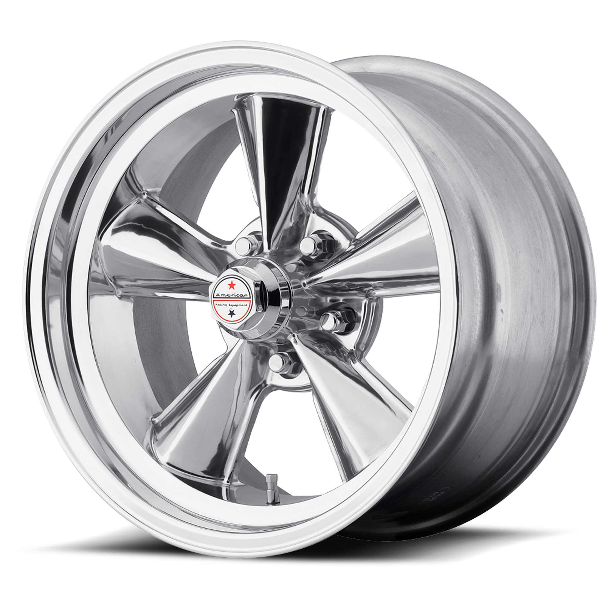 American Racing Vintage VNT71R 15X7 POLISHED