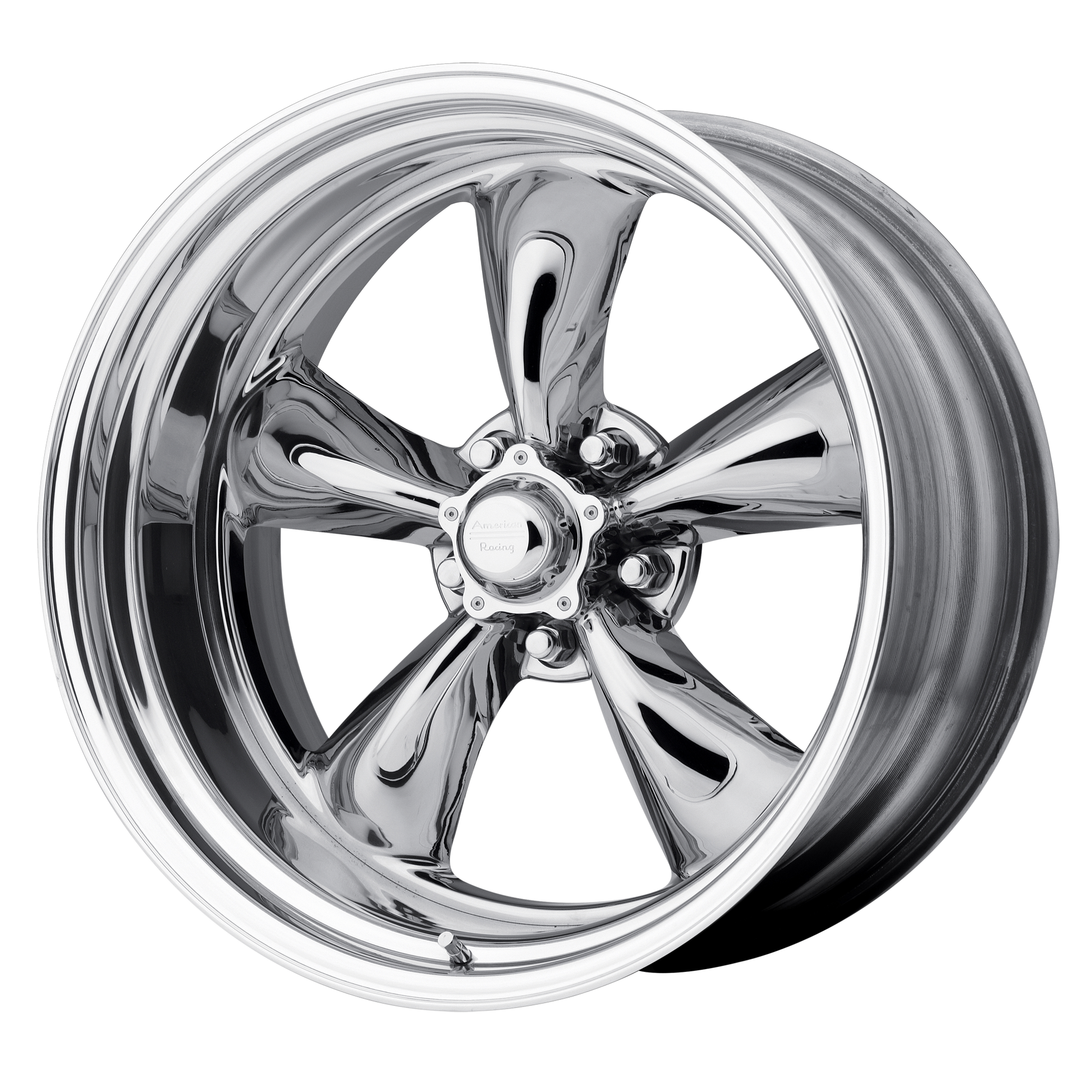 American Racing Vintage VN474 GASSER 20X9 TWO-PIECE POLISHED