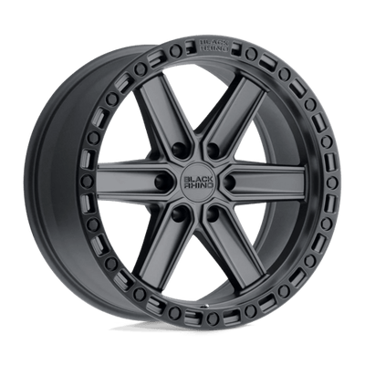 Black Rhino Hard Alloys HENDERSON 20X9.5 GUN BLACK W/ BLACK RING