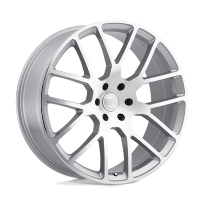Black Rhino Hard Alloys KUNENE 20X9 SILVER W/ MIRROR-CUT FACE
