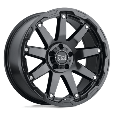 Black Rhino Hard Alloys OCEANO 20X9.5 GLOSS GUN BLACK W/ STAINLESS BOLTS