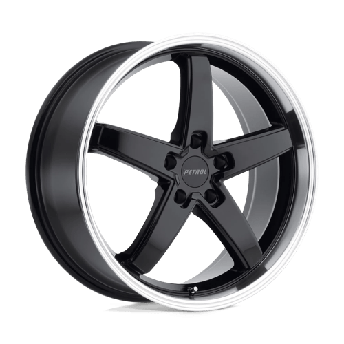 Petrol P1B 19X8 GLOSS BLACK W/ MACHINED CUT LIP