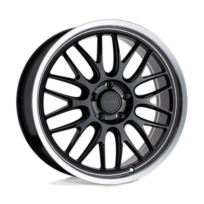 Petrol P4C 17X8 GLOSS BLACK W/ MACHINED CUT LIP