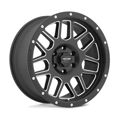 Pro Comp Alloys PA40 VERTIGO 17X9 SATIN BLACK MILLED