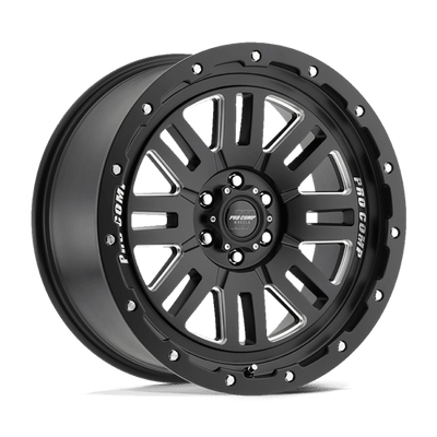 Pro Comp Alloys PA61 COGNOS 17X9 SATIN BLACK MILLED