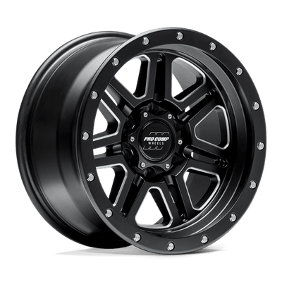 Pro Comp Alloys PA62 APEX 20X10 SATIN BLACK MILLED