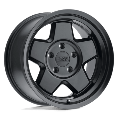 Black Rhino Hard Alloys REALM 16X8 MATTE BLACK